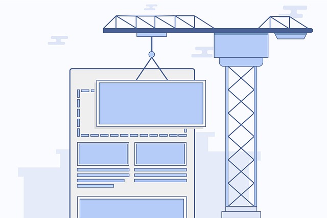 icona costruzione di una Landing page